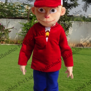 Chikku Boy Mascot Costume