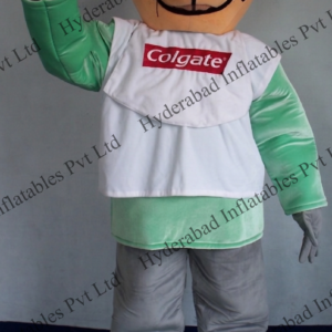 Colgate Rabbit Mascot Costume
