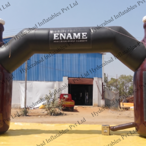 Bottle-Shaped Product Arch