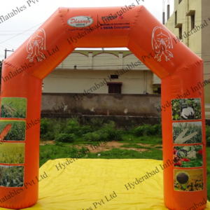 Chamfered-Top Photo Grid Arch