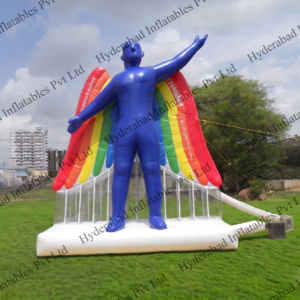 Rainbow Angel Figure