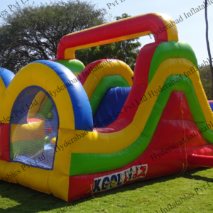 Crawl Tunnel & Slide Obstacle Course