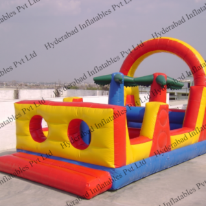 Round Hoop Obstacle Runner