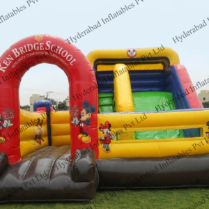 Cartoon Character Bounce & Slide Combo