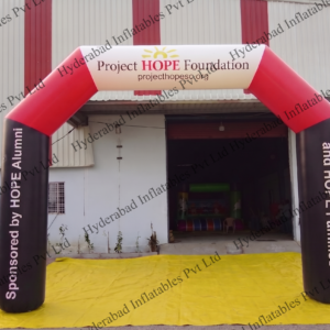 Square-Frame Branded Entrance Arch
