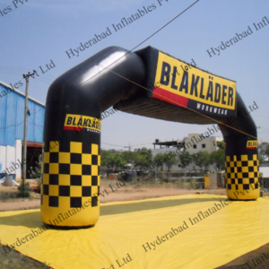 Checkered-Base Arch