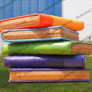 Giant Inflatable Stacked Books