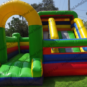 Rainbow Arch Bounce & Slide Combo