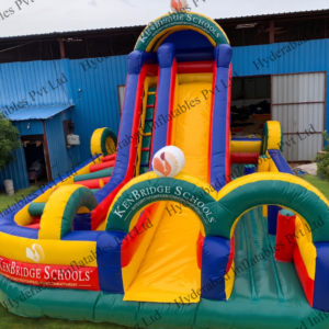 Multi Lane Inflatable Slide