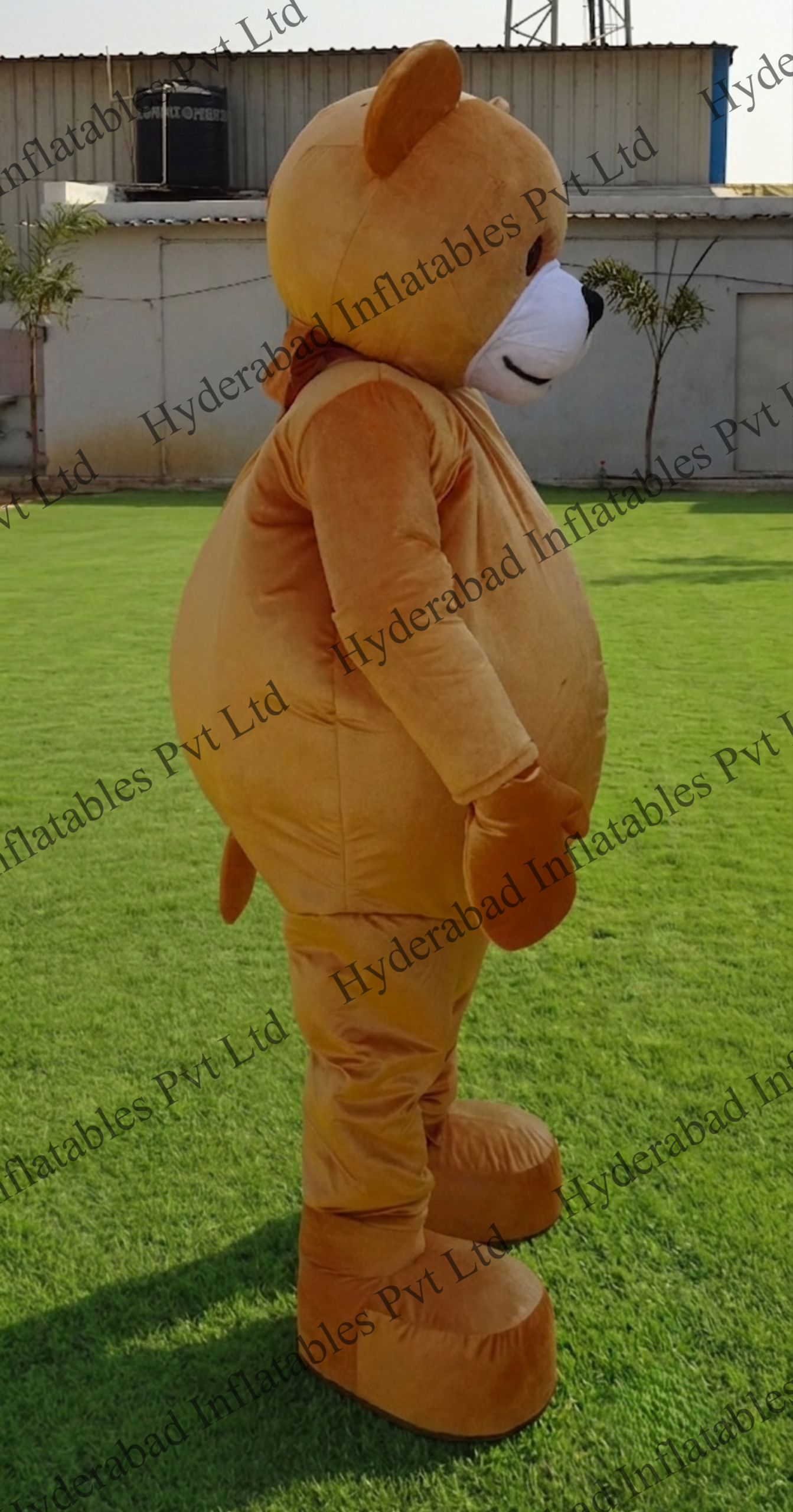 Teddy Bear Mascot Costume - Image 4