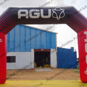 Angled-Top Sports Brand Arch